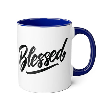 Faith Culture - Blessed - Christian Thanksgiving Mug, 11oz