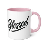 Faith Culture - Blessed - Christian Thanksgiving Mug, 11oz