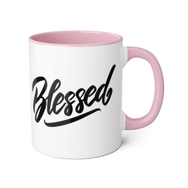 Faith Culture - Blessed - Christian Thanksgiving Mug, 11oz