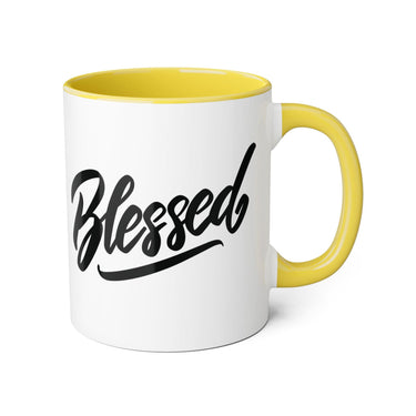 Faith Culture - Blessed - Christian Thanksgiving Mug, 11oz