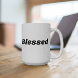 Faith Culture - Blessed Ceramic Coffee Mug Christian Thanksgiving Gift