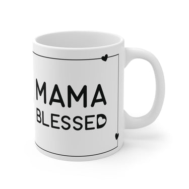 Faith Culture - Blessed Mama - Christian Ceramic Mug 11oz 11oz White