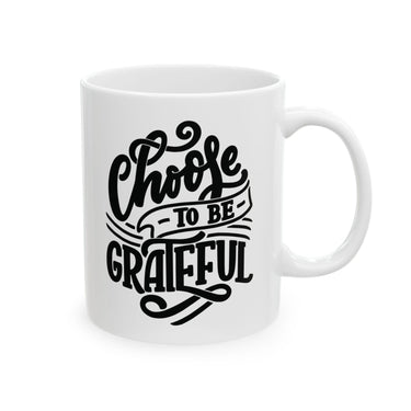 Faith Culture - Choose to Be Grateful - Christian Thanksgiving Mug, 11oz and 15oz