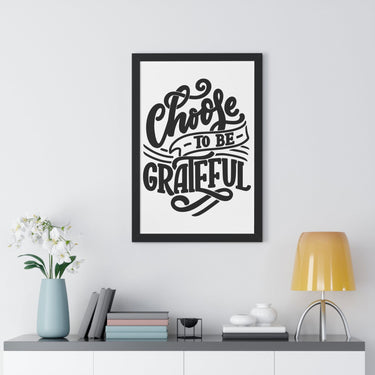 Faith Culture - Choose to Be Grateful - Christian Thanksgiving Wall Art