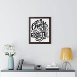 Faith Culture - Choose to Be Grateful - Christian Thanksgiving Wall Art
