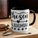 Faith Culture - Chosen Jeremiah - Christian Ceramic Accent Coffee Mug Black 11oz