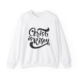 Faith Culture - Christ is Risen - Christian Unisex Heavy Blendâ„¢ Crewneck Sweatshirt White