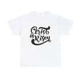 Faith Culture - Christ is Risen - Christian Unisex Heavy Cotton Tee