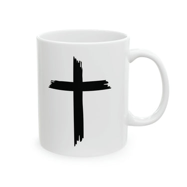 Faith Culture - Christian Cross - Coffee or Tea Ceramic Mug 11oz 11oz