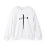 Faith Culture - Christian Cross - Unisex Heavy Blendâ„¢ Crewneck Sweatshirt