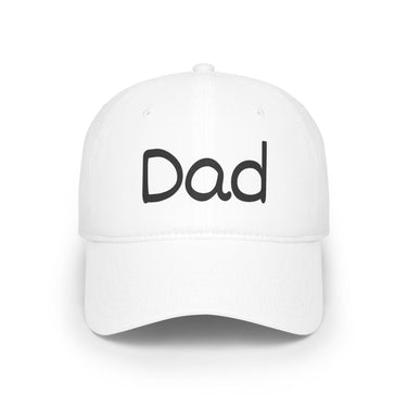 Faith Culture - Christian Dad Gift - Low Profile Baseball Cap White One size