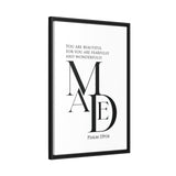 Faith Culture - Christian Home Décor - Eternal Reflection - Psalm 139:14 Wall Art