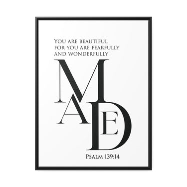 Faith Culture - Christian Home Décor - Eternal Reflection - Psalm 139:14 Wall Art