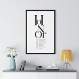 Faith Culture - Christian Home Décor - Honor's Embrace - Proverbs 31:31 Wall Art