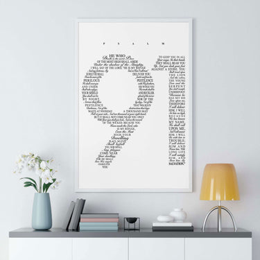 Faith Culture - Christian Home Decor - Psalm 91 Wall Art