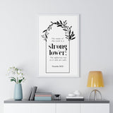 Faith Culture - Christian Home Décor - Strong Tower - Proverbs 18:10 Wall Art