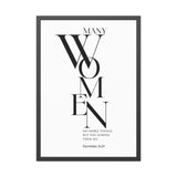 Faith Culture - Christian Home Décor - Virtuous Woman - Proverbs 31:29 Wall Art