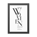 Faith Culture - Christian Home Décor - Virtuous Woman - Proverbs 31:29 Wall Art