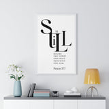 Faith Culture - Christian Home Décor - Wait on the Lord - Psalm 37:7 Wall Art