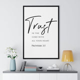 Faith Culture - Christian Home Décor - Wisdom's Path - Proverbs 3:5 Wall Art