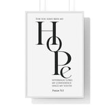 Faith Culture - Christian Home Décor - You Have Been My Hope - Psalm 71:5 Wall Art