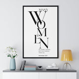 Faith Culture - Christian Home Décor - You Surpass Them All - Proverbs 31:29 Wall Art