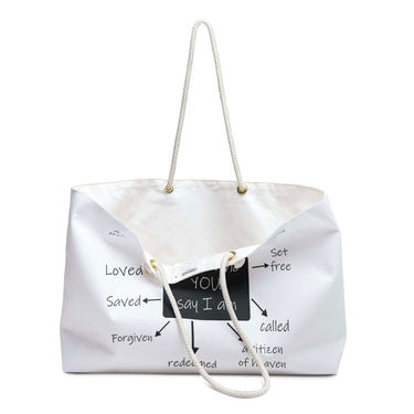 Faith Culture - Christian I am Affirmations - Weekender Tote Bag