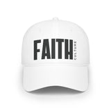 Faith Culture Essentials Christian Low Profile Baseball Cap White One size