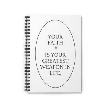 Faith Culture - Christian Spiral Notebook - Ruled Line