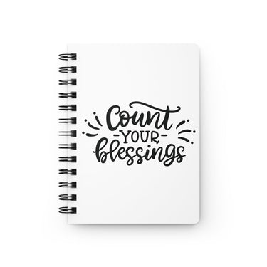 Faith Culture - Count Your Blessings - Christian Thanksgiving Spiral Journal One Size
