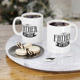 Faith Culture - Dad is My Hero - Christian Ceramic Mug (11oz5oz0oz) 11oz White