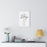 Faith Culture - Divine Sanctuary - Psalm 9:9-10 - Christian Wall Art
