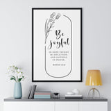 Faith Culture - Enduring Hope - Romans 12:12 - Christian Wall Art