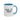 Faith Culture - Faith In Action - James 2:17 Christian Coffee Mug 11oz Light Blue