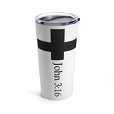 Faith Culture - Faithful Reflections: John 3:16 Christian Tumbler - 20oz 20oz