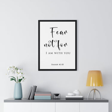 Faith Culture - Fear Not - Isaiah 41:10 - Christian Wall Art