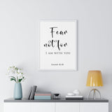 Faith Culture - Fear Not - Isaiah 41:10 - Christian Wall Art