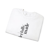 Faith Culture - Fearfully and Wonderfully Made - Psalm 139:14 - Christian Unisex Heavy Blendâ„¢ Crewneck Sweatshirt