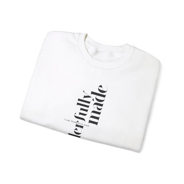 Faith Culture - Fearfully and Wonderfully Made - Psalm 139:14 - Christian Unisex Heavy Blendâ„¢ Crewneck Sweatshirt