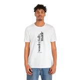 Faith Culture - Fearfully and Wonderfully Made Psalm 139:14 - Christian Unisex Jersey Short Sleeve Tee White
