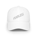 Faith Culture - Fearless - Christian Low Profile Baseball Cap White One size