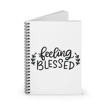 Faith Culture - Feeling Blessed - Christian Thanksgiving Spiral Journal