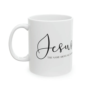 Faith Culture - For with God Nothing Shall be Impossible- Luke 1:37 Christian Ceramic Coffee Mug 11oz