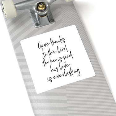 Faith Culture - Give Thanks to the Lord - Christian Thanksgiving Sticker
