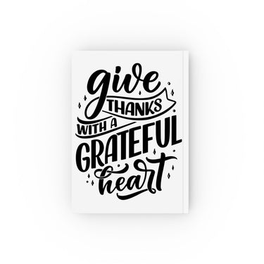 Faith Culture - Give Thanks with a Grateful Heart - Christian Hardcover Journal