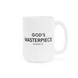 Faith Culture - God's Masterpiece Ephesians 2:10 Christian Ceramic Coffee Mug (11oz5oz0oz)