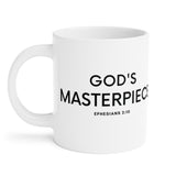 Faith Culture - God's Masterpiece Ephesians 2:10 Christian Ceramic Coffee Mug (11oz5oz0oz)