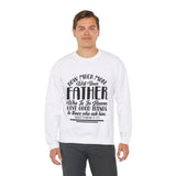 Faith Culture - Good Gifts - Christian Unisex Heavy Blendâ„¢ Crewneck Sweatshirt White