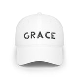 Faith Culture - Grace - Christian Low Profile Baseball Cap White One size