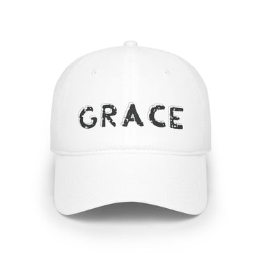 Faith Culture - Grace - Christian Low Profile Baseball Cap White One size